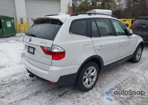 2010 BMW X3 xDrive30I from USA, damaged, VIN WBXPC9C48AWJ34040